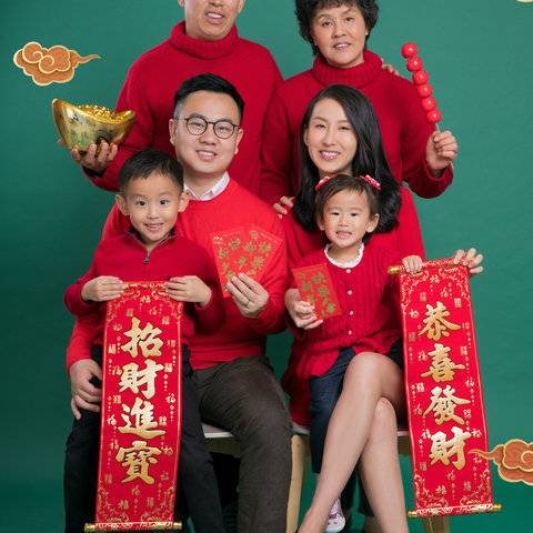 家庭新年套餐（New Year Family Photo）样片