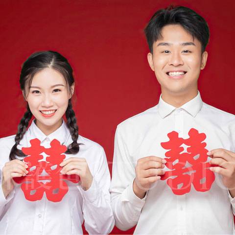 结婚登记照+官宣套餐（大声宣布我们领证啦）样片