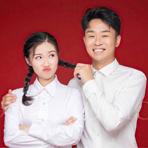 结婚登记照+官宣套餐（大声宣布我们领证啦）样片