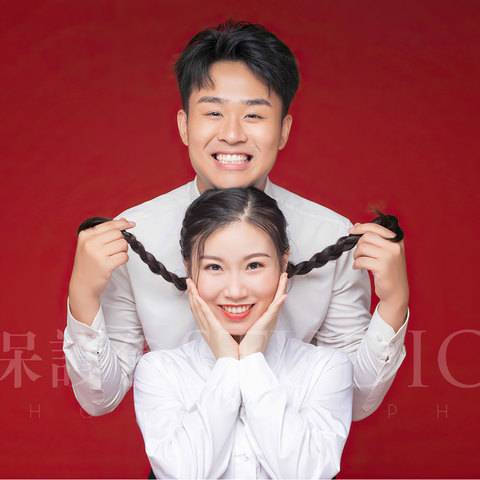 结婚登记照+官宣套餐（大声宣布我们领证啦）样片