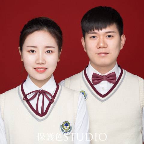 结婚登记照（可自带照片登记领证）样片