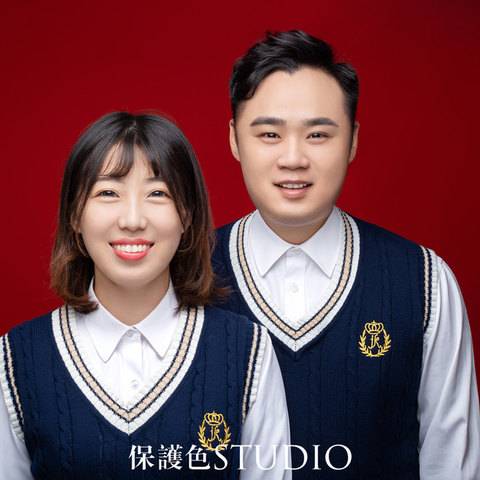 结婚登记照（可自带照片登记领证）样片